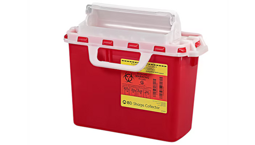 BD® Patient Room Sharps Container, 2 gal