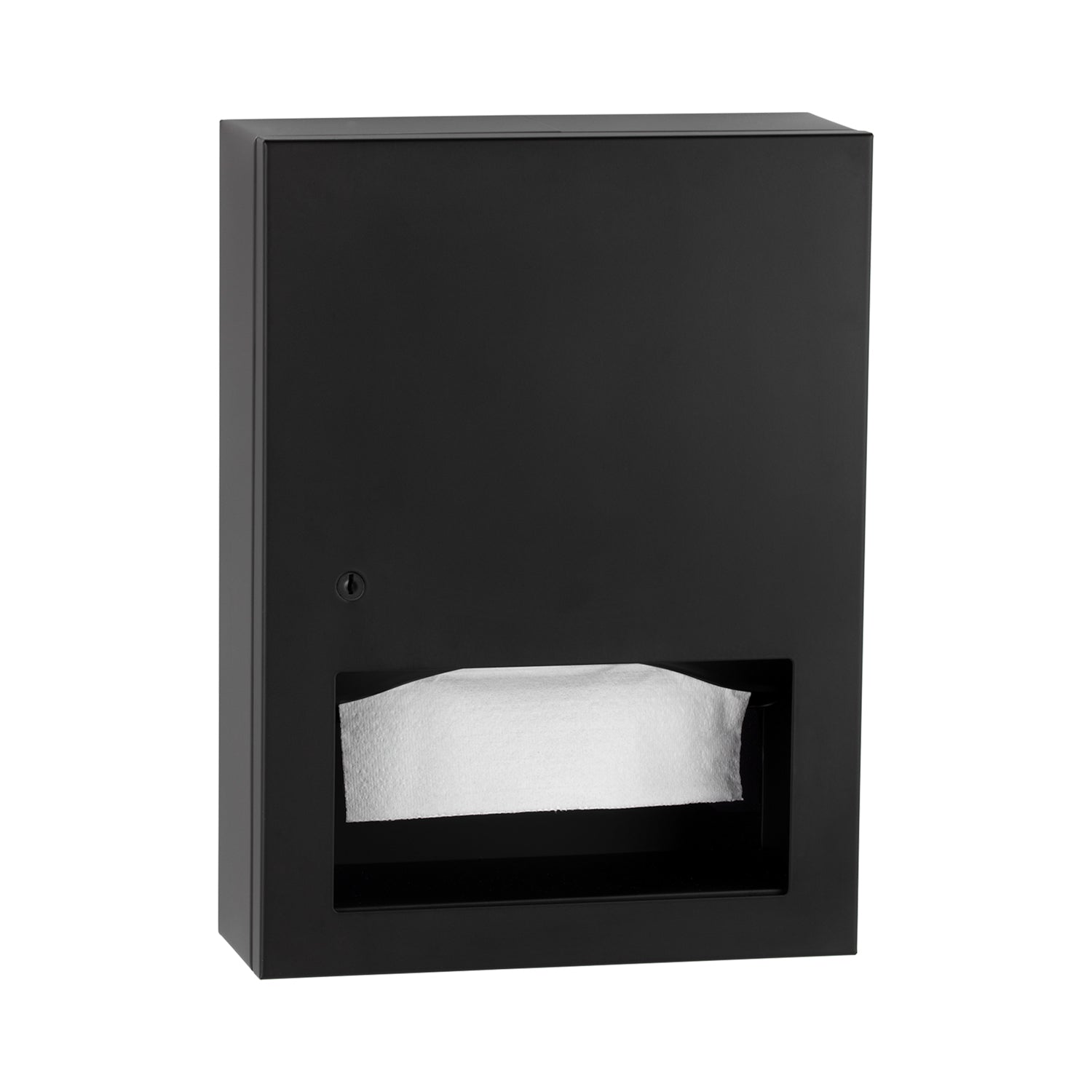 Surface-Mounted Paper Towel Dispenser, 400 Multifold Towels